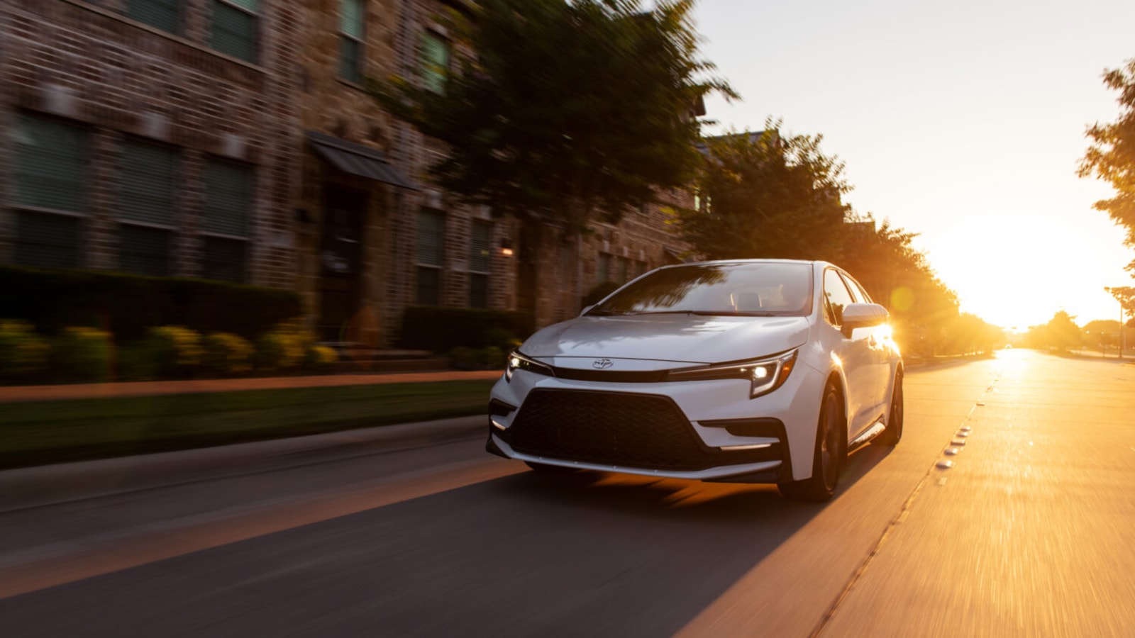 White 2026 Toyota Corolla XSE photographed by Toyota USA Newsroom.