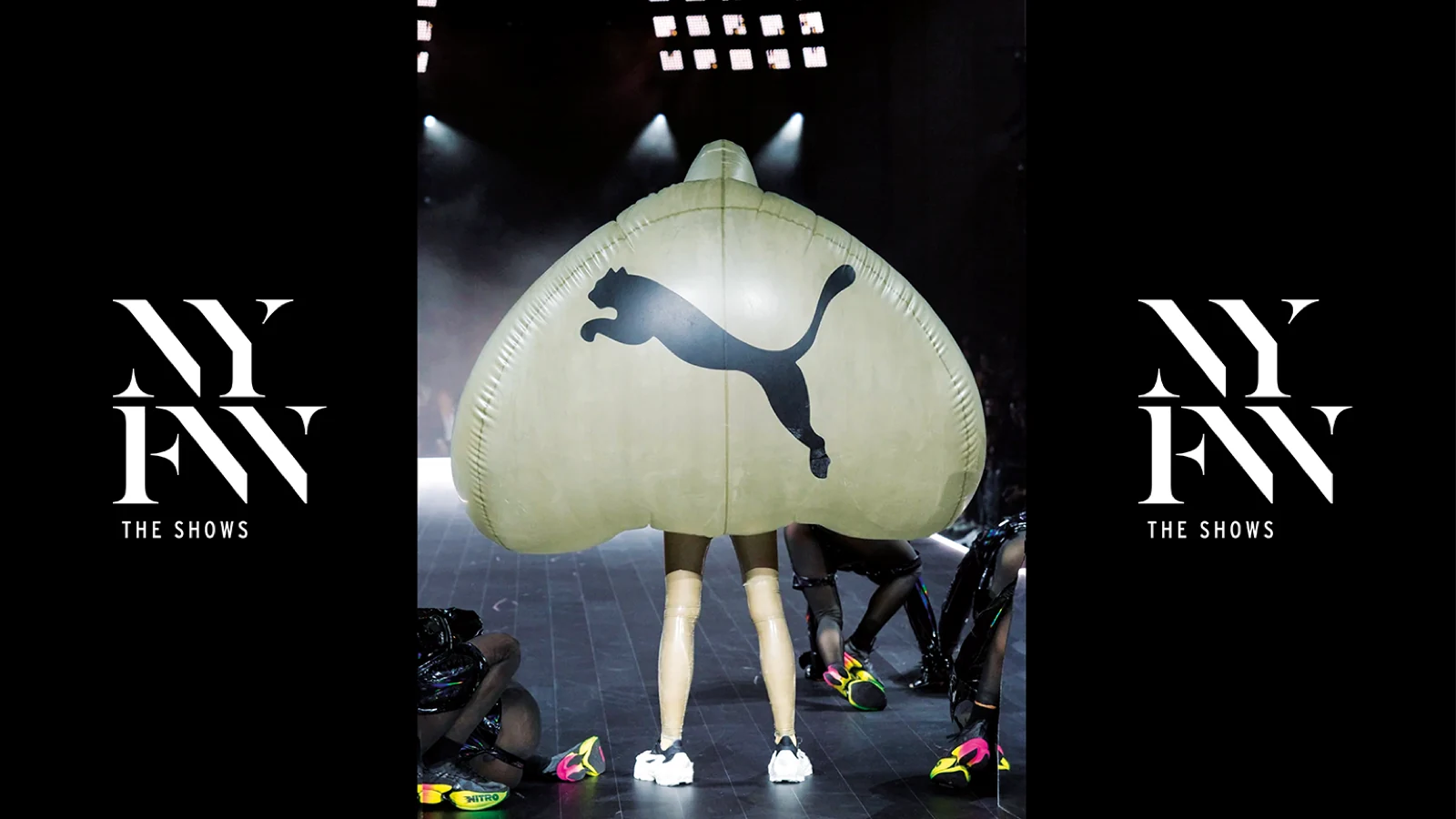 Puma fashion presentation from the official Puma history timeline.
