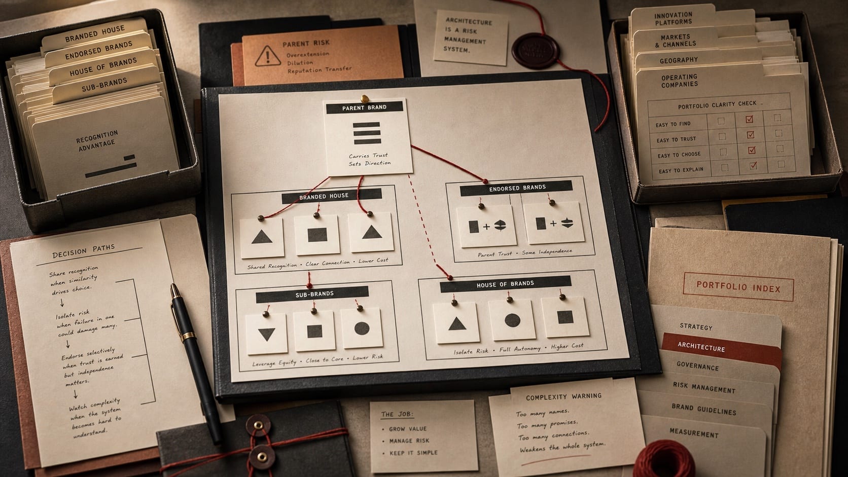 What Is Brand Architecture? archive visual