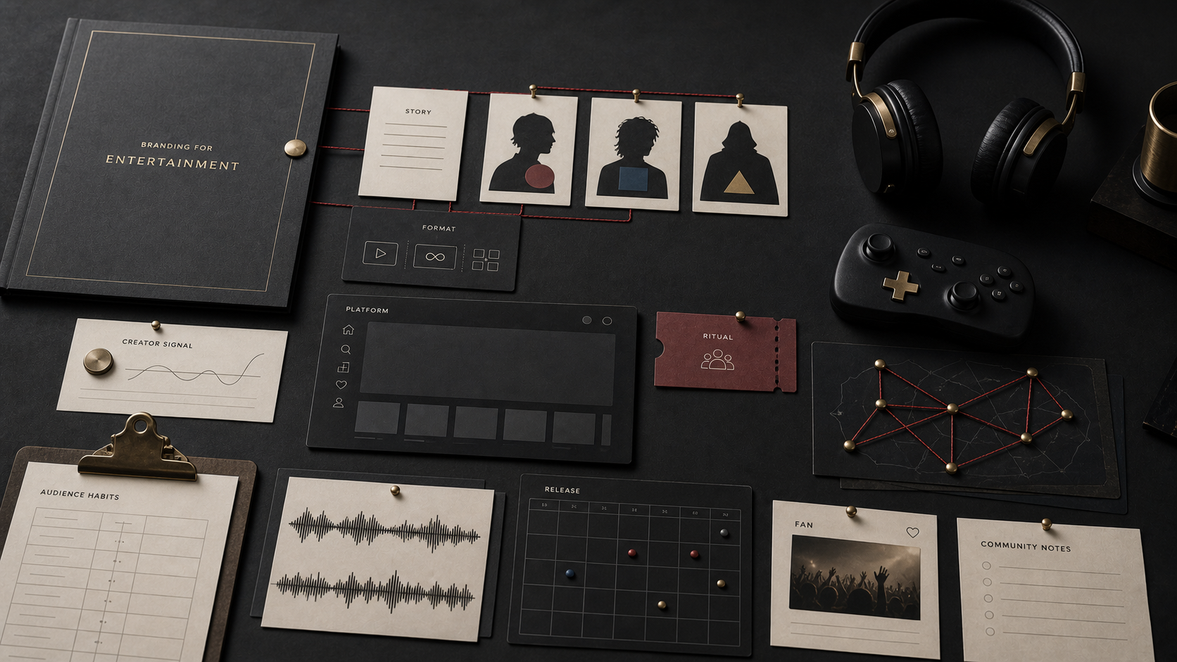 Branding for Entertainment archive visual