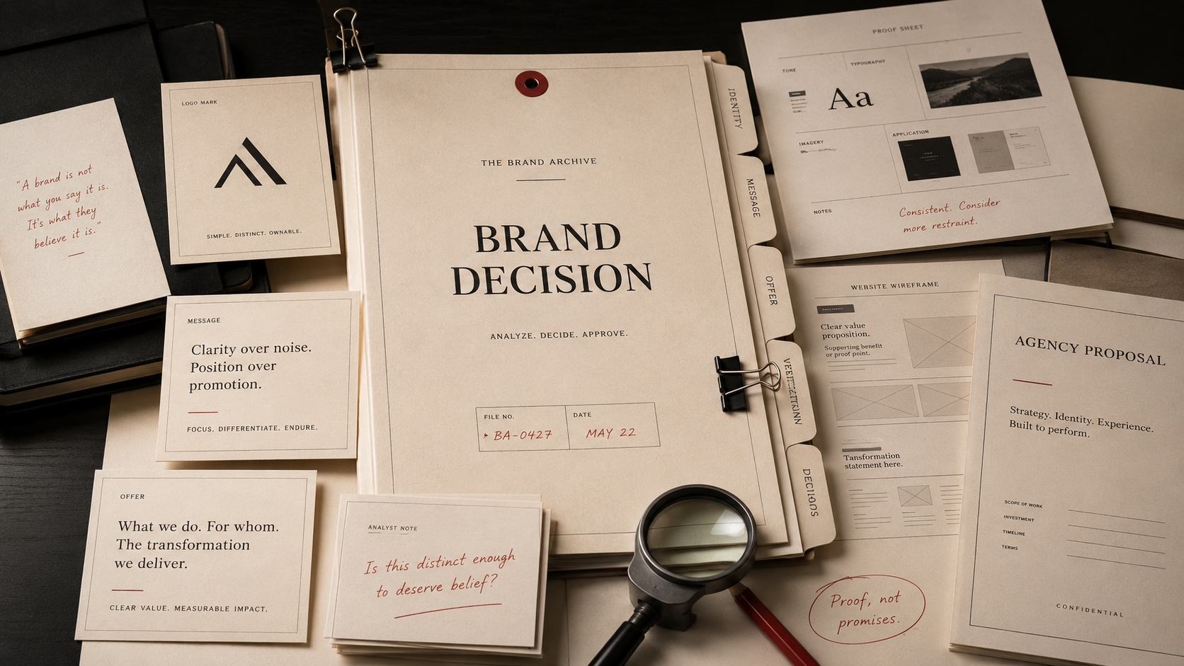 The Brand Decision Field Guide product bundle