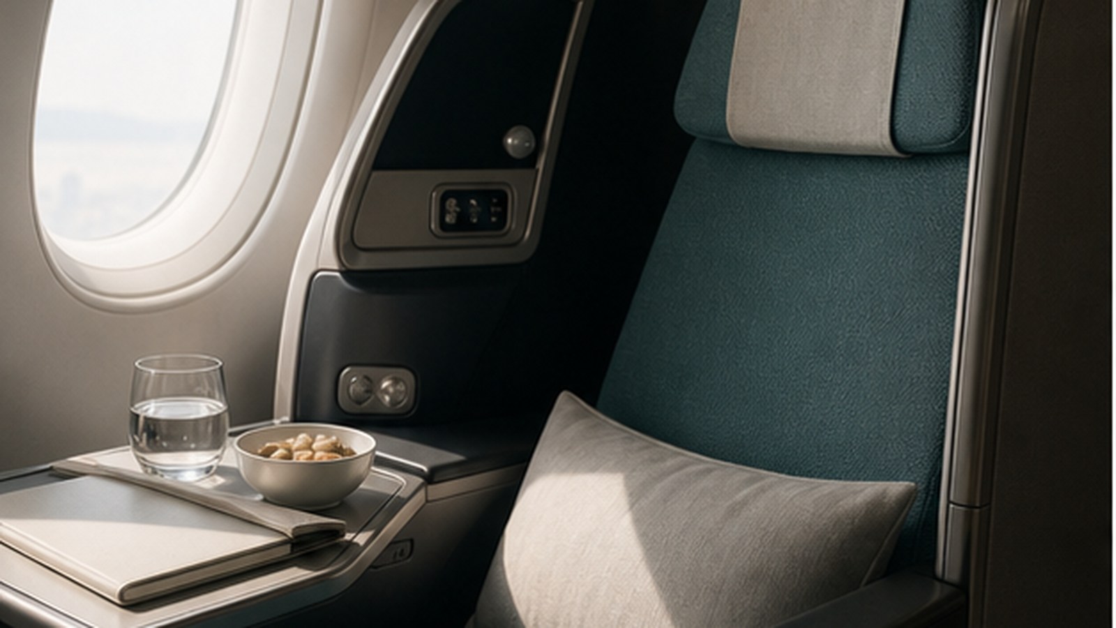 Cathay Pacific Brand Signal Card editorial hero showing real product and service context.