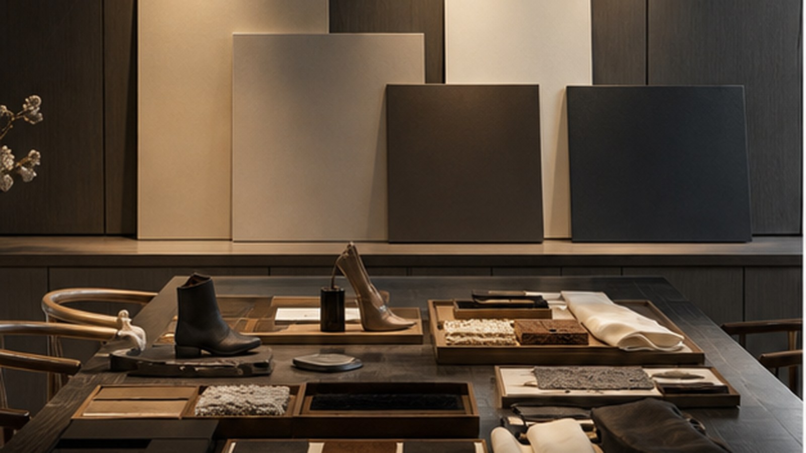 Kering generated non-logo brand visual: Portfolio lanes need separation.
