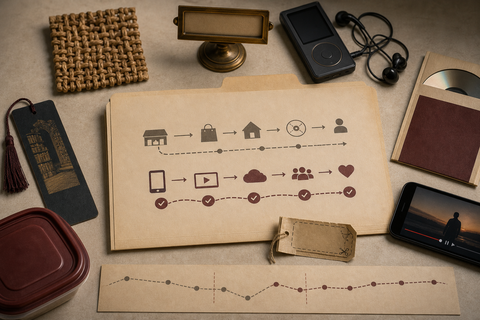 Customer Habits Move Before Brands Die archive visual