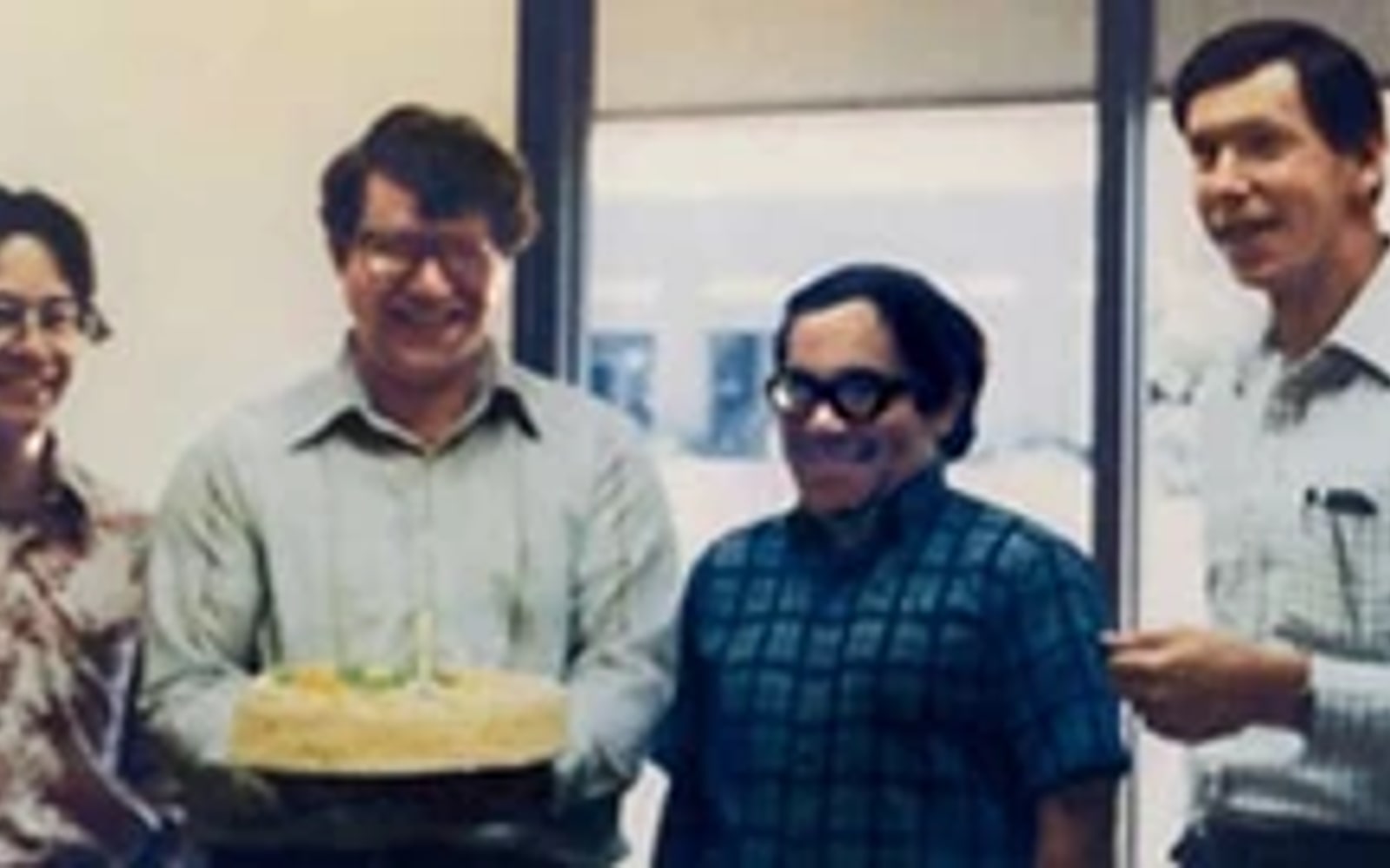 Official Oracle timeline image from the company's 1977 origin story.