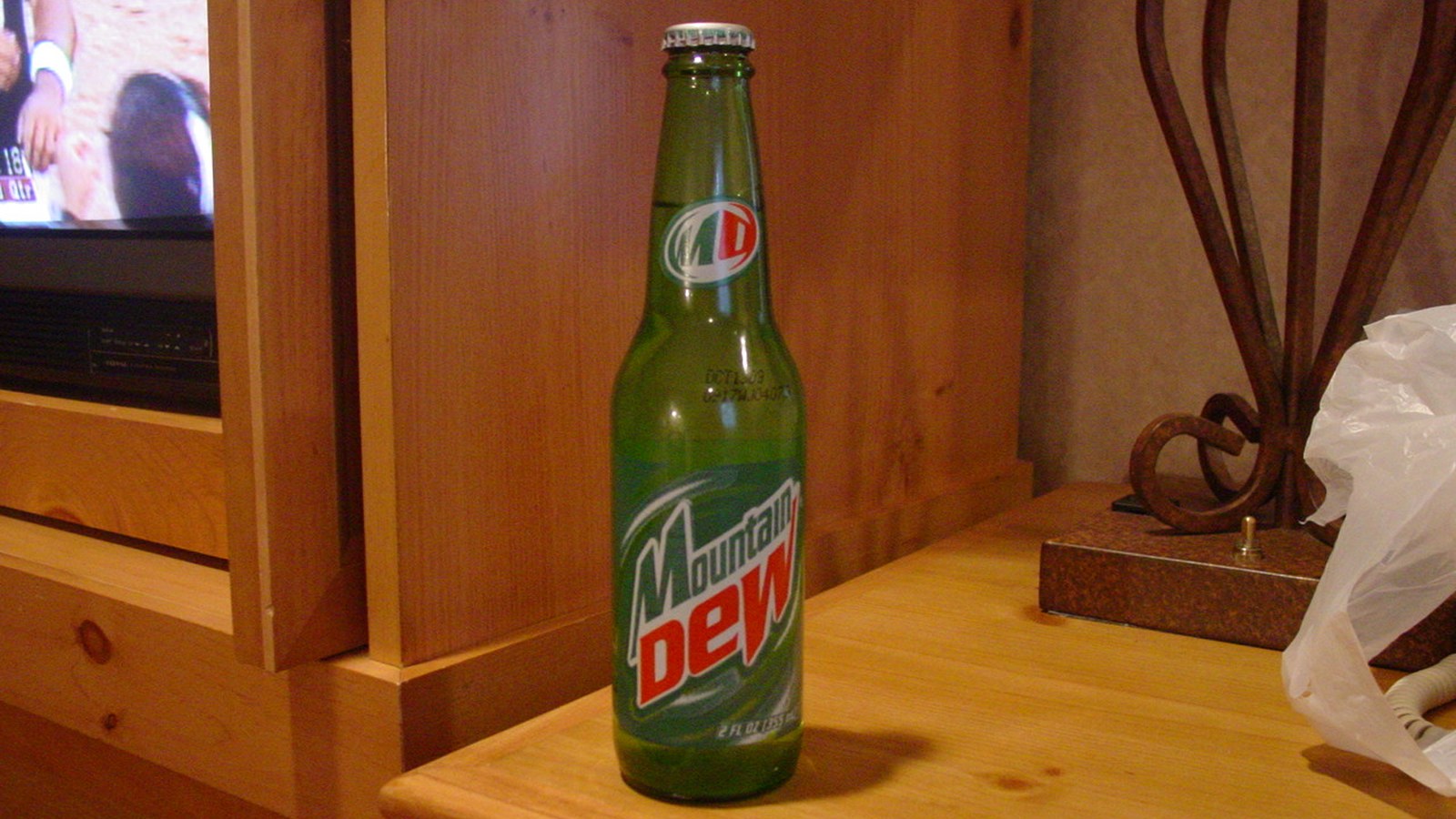 Mountain Dew bottle showing PepsiCo citrus soda portfolio proof.