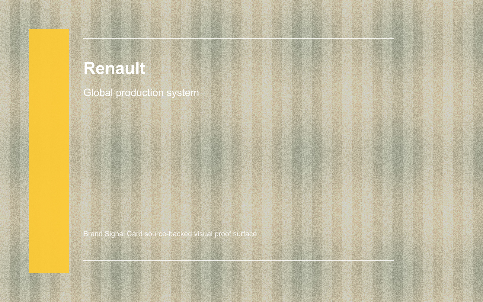 Recognition system