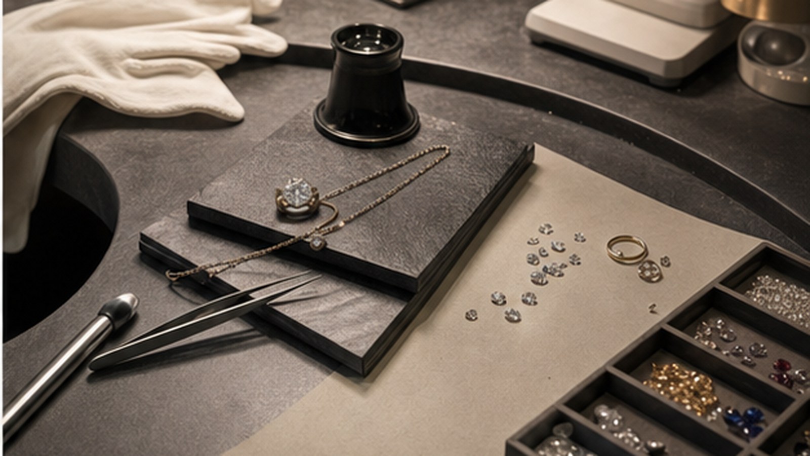 Richemont generated non-logo brand visual: Jewelry craft needs its own lane.