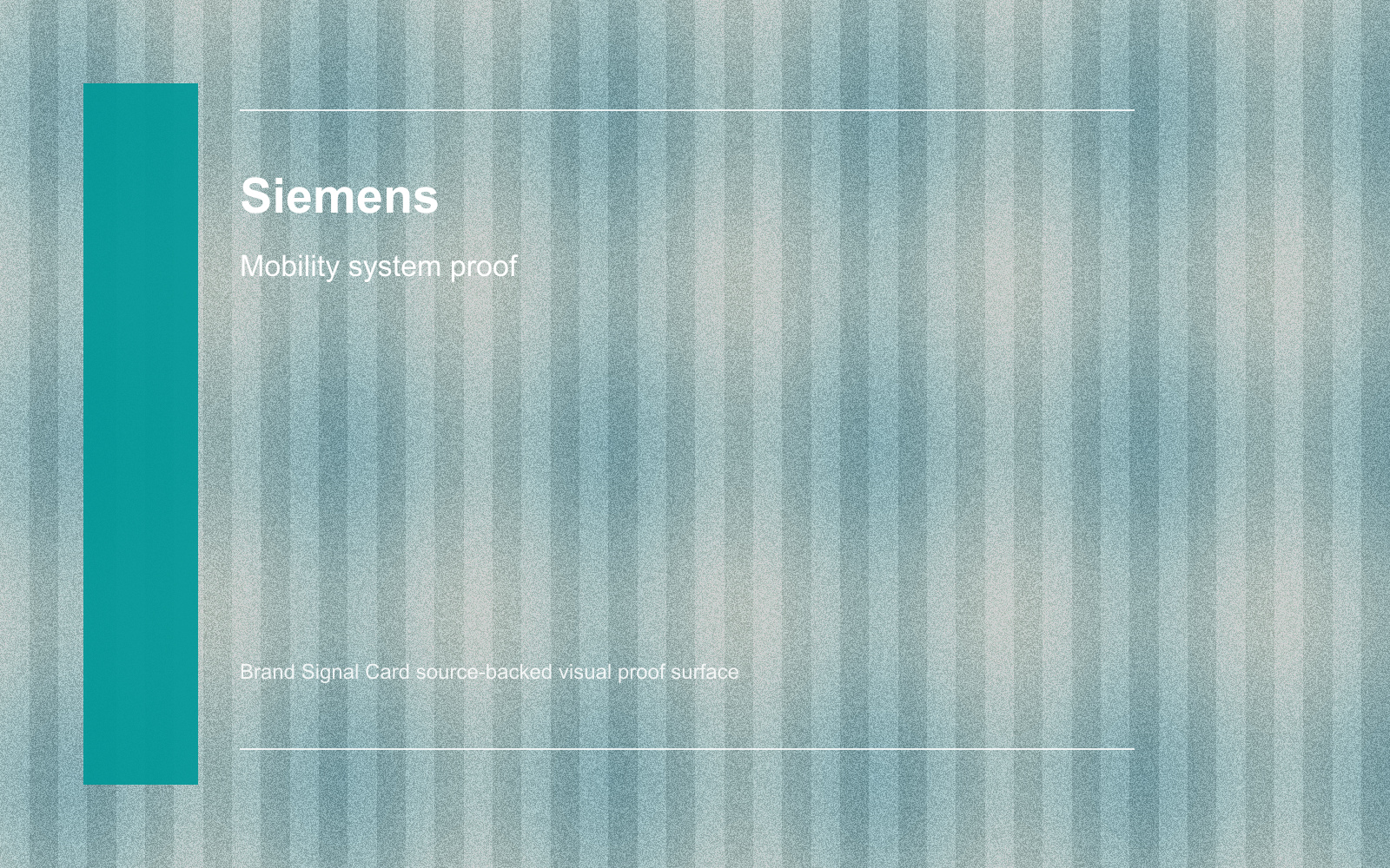 Recognition system