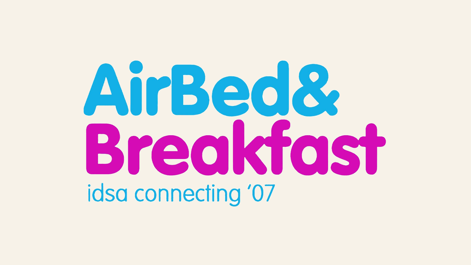 AirBed & Breakfast origin