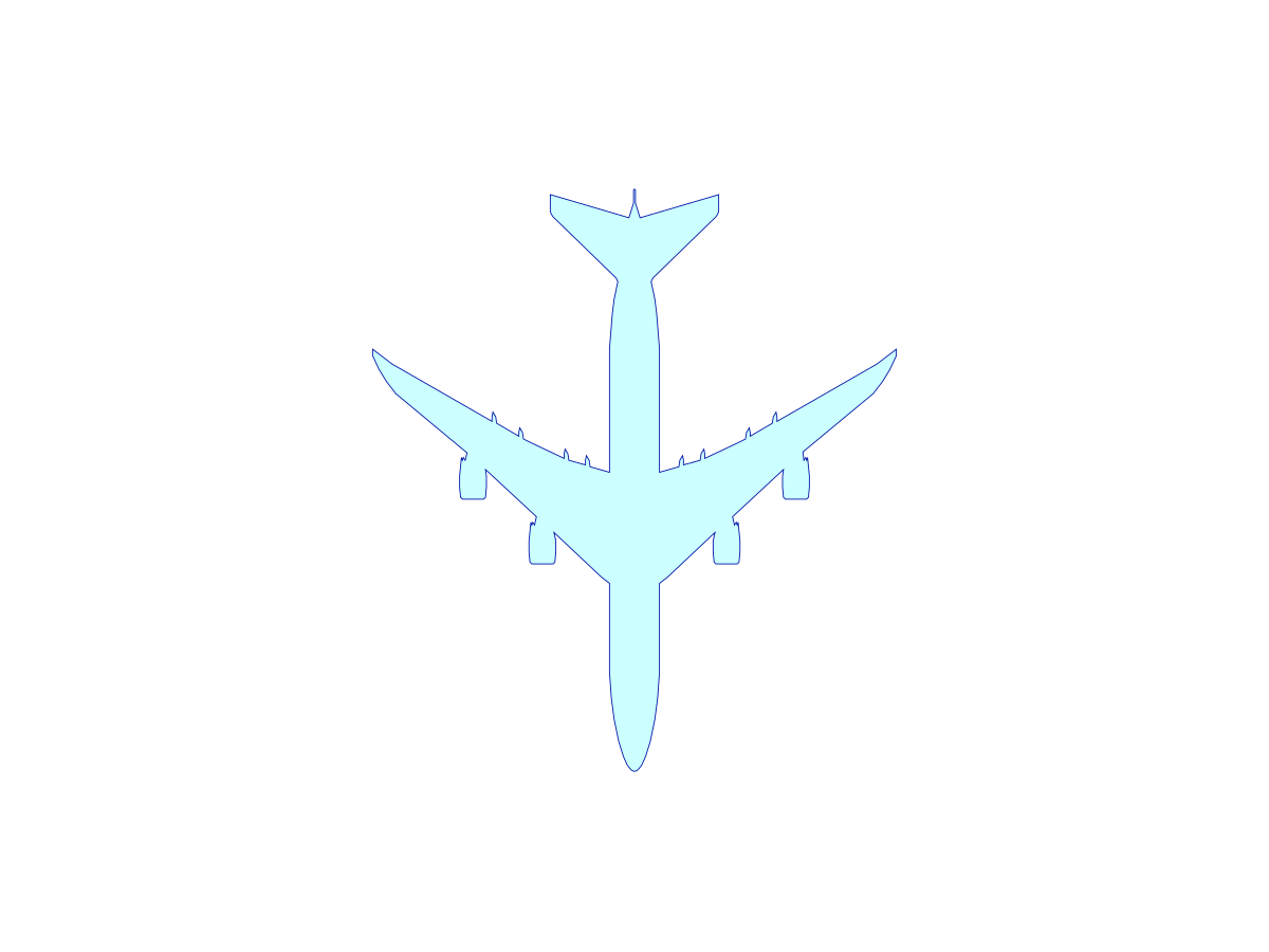 Jumbo silhouette memory