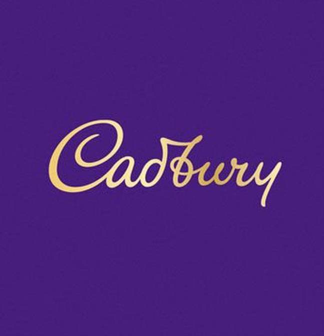 Cadbury logo from Wikimedia Commons