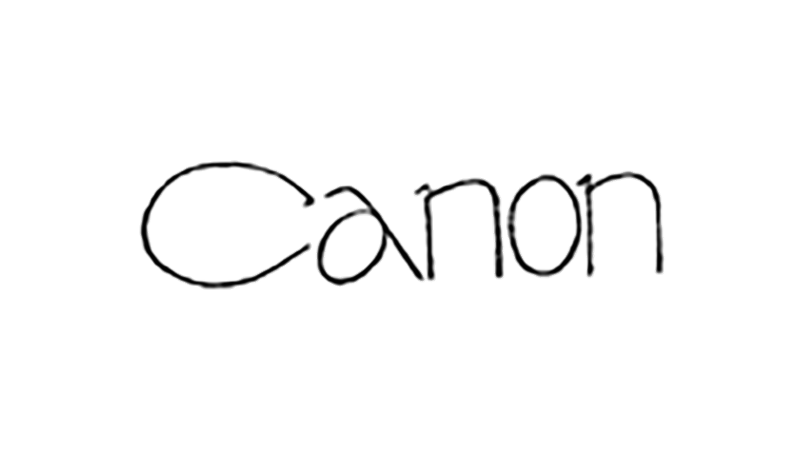 First registered Canon wordmark
