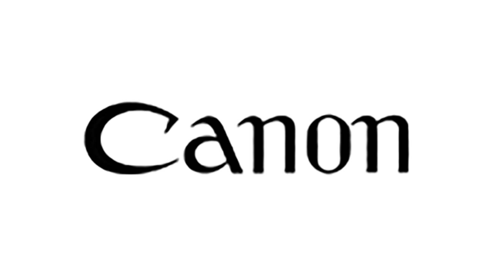 Refined postwar Canon wordmark