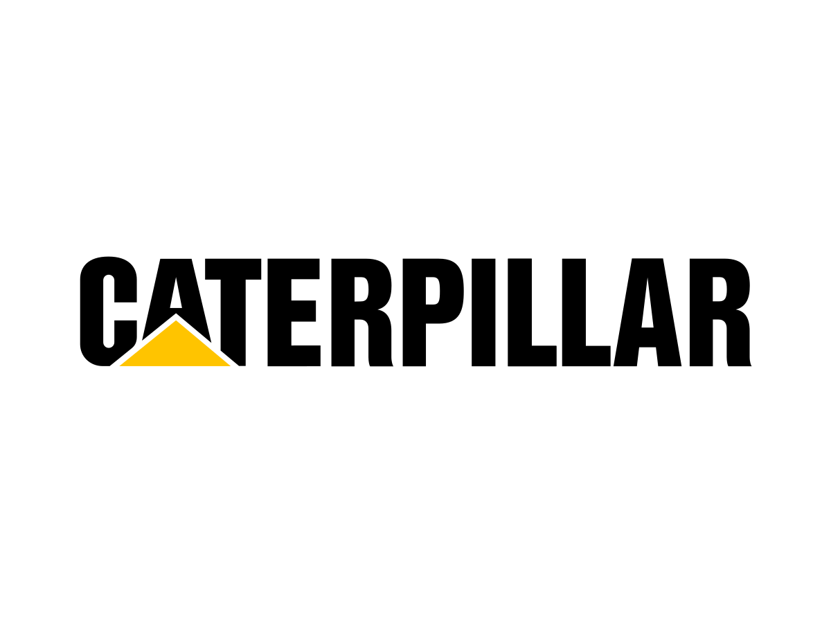 Caterpillar Logo canvas