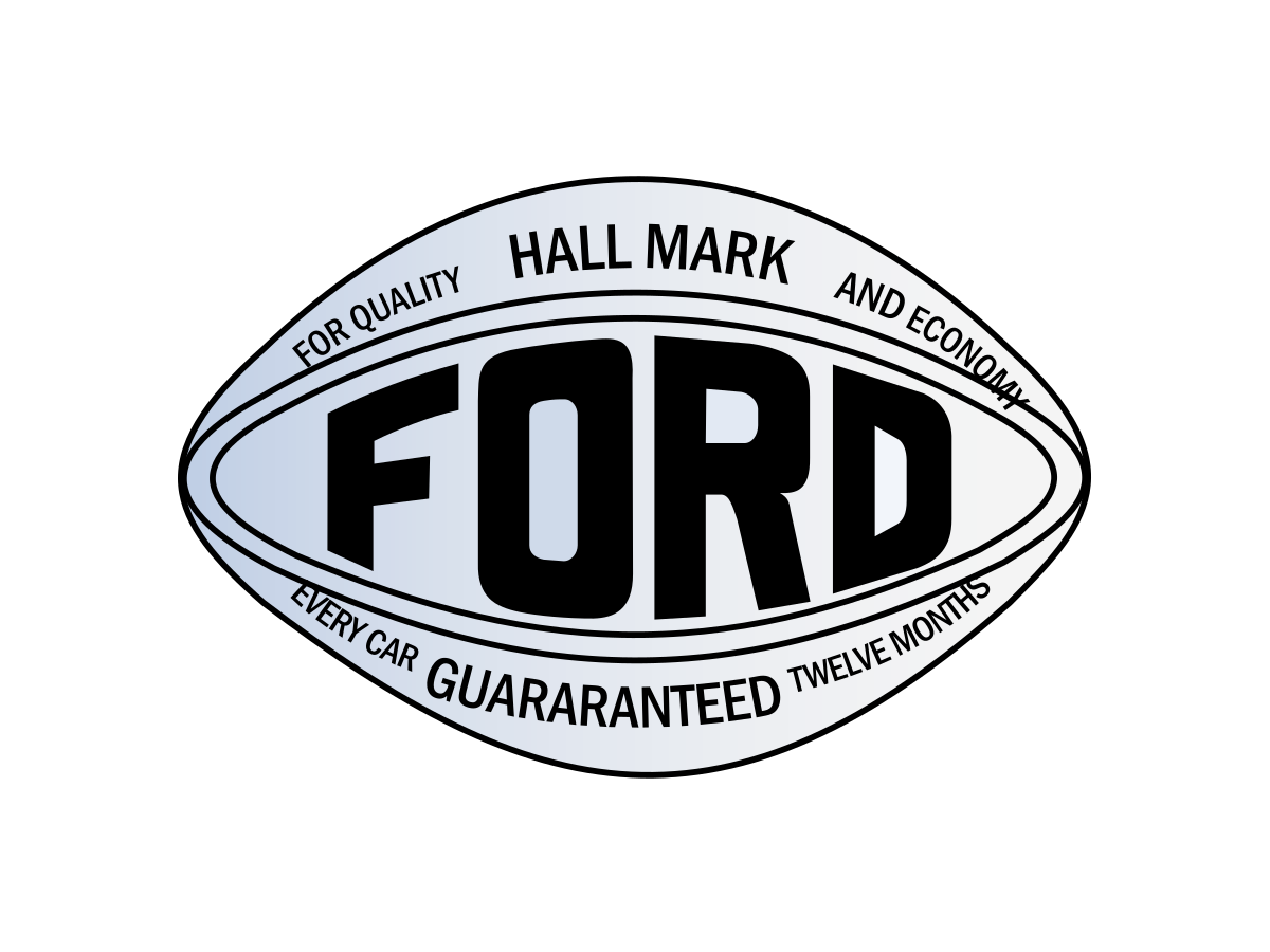 Ford 1907 script oval direction