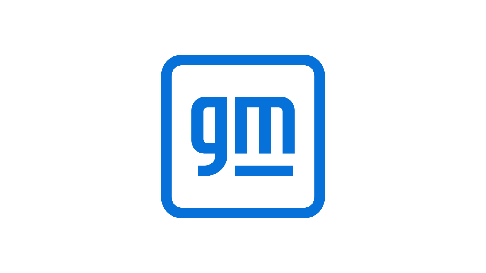 General Motors source mark for 2021 / GM electric-era mark context