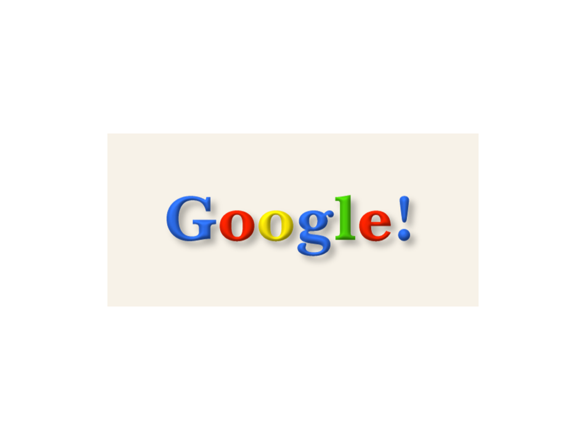 Early Google wordmark