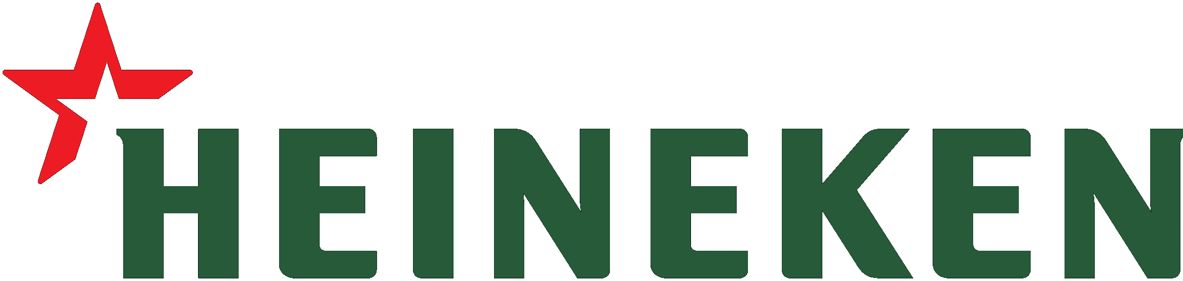 Heineken logo from Wikimedia Commons