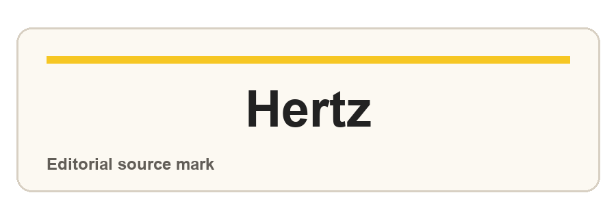 Hertz editorial source-mark treatment
