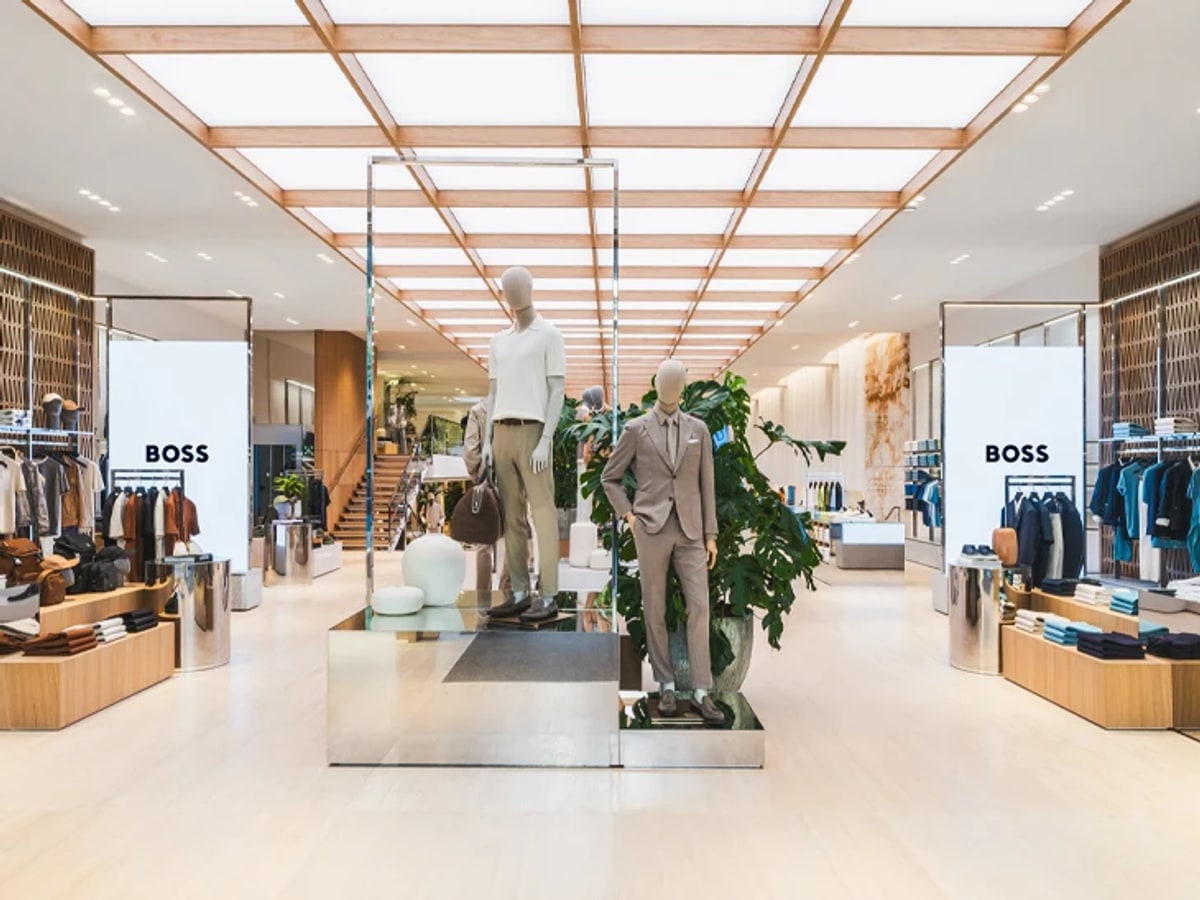 Hugo Boss source mark for 2025 / retail stage context