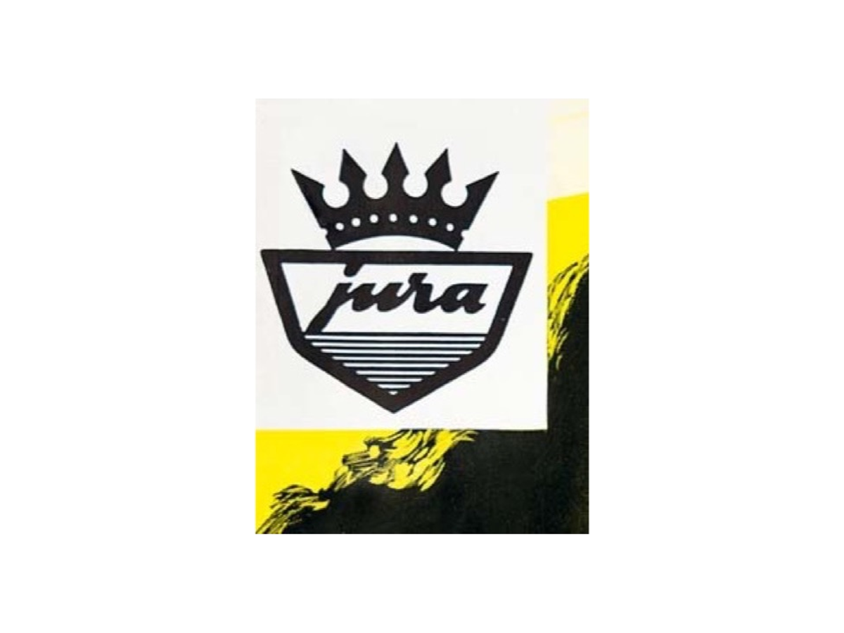 Crowned appliance-era badge