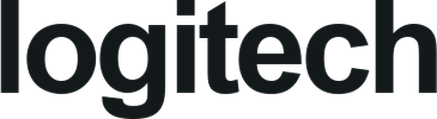 Logitech editorial wordmark treatment