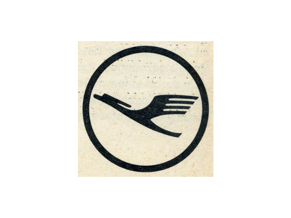 Lufthansa 1964 crane source card