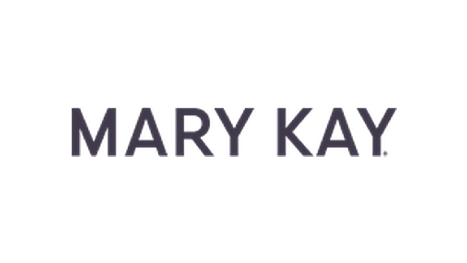 Current black Mary Kay wordmark from the official Mary Kay media asset.