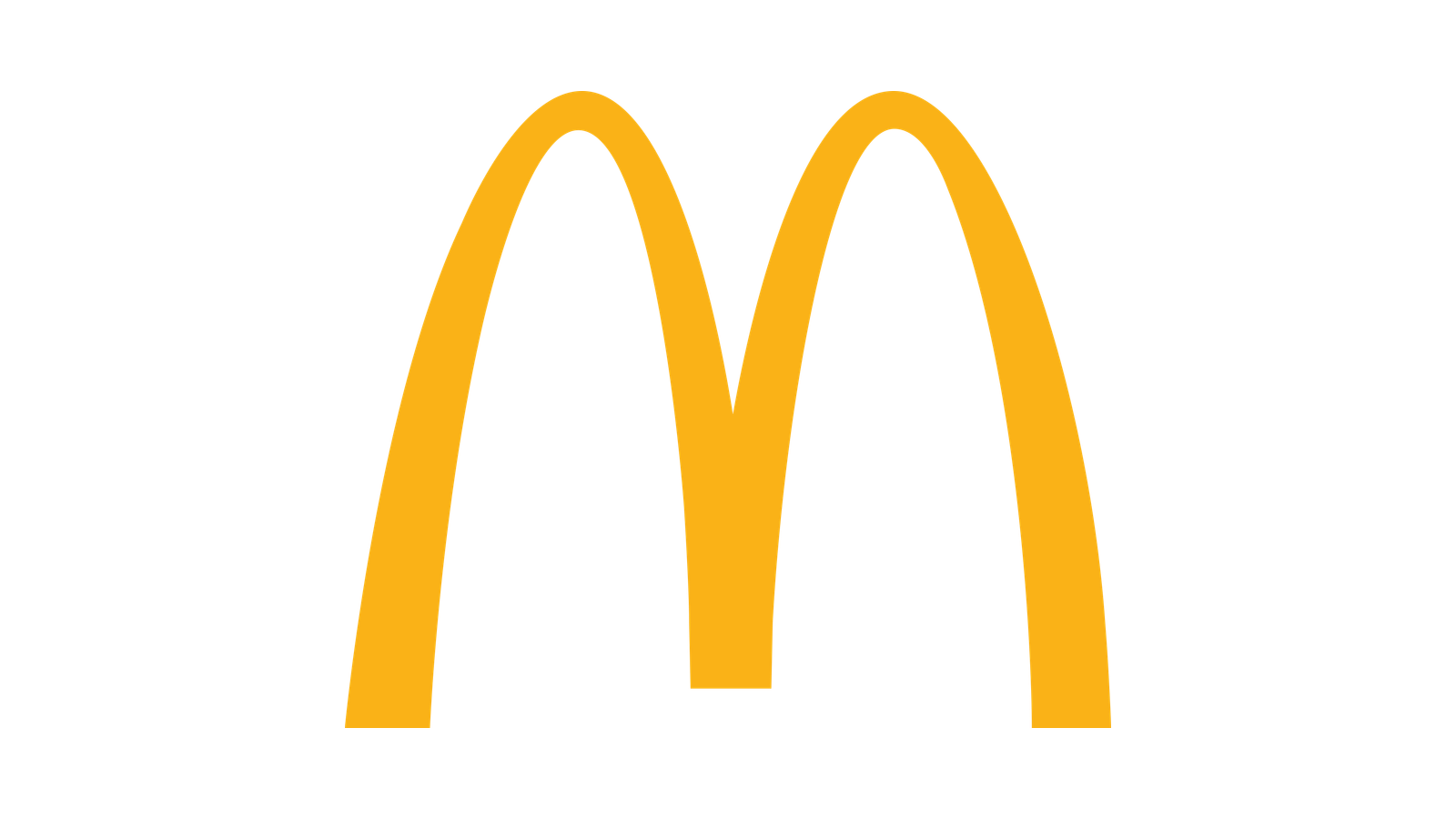 Golden Arches with the name
