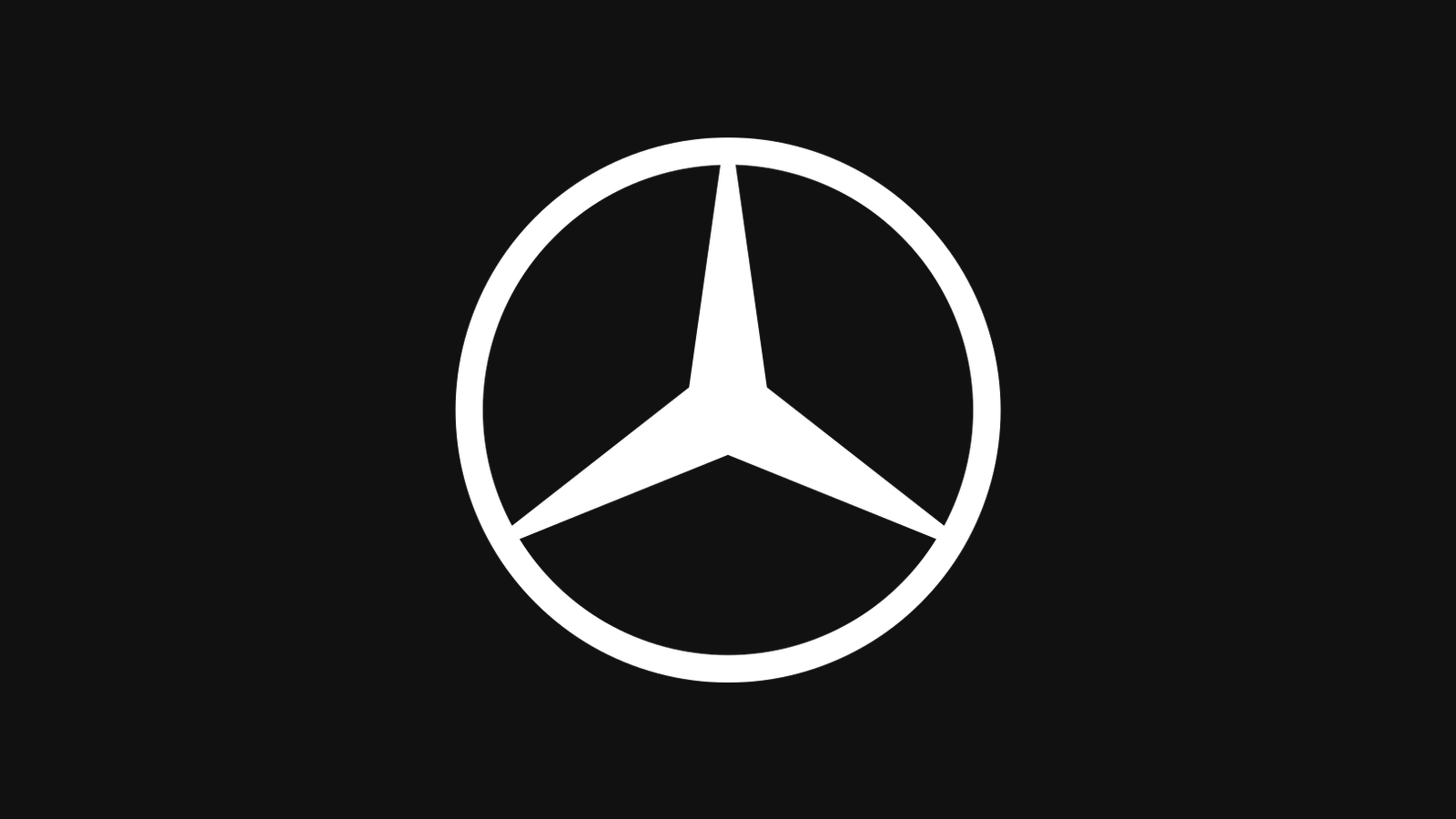 Current Mercedes-Benz three-pointed star from the official Mercedes-Benz Media asset.