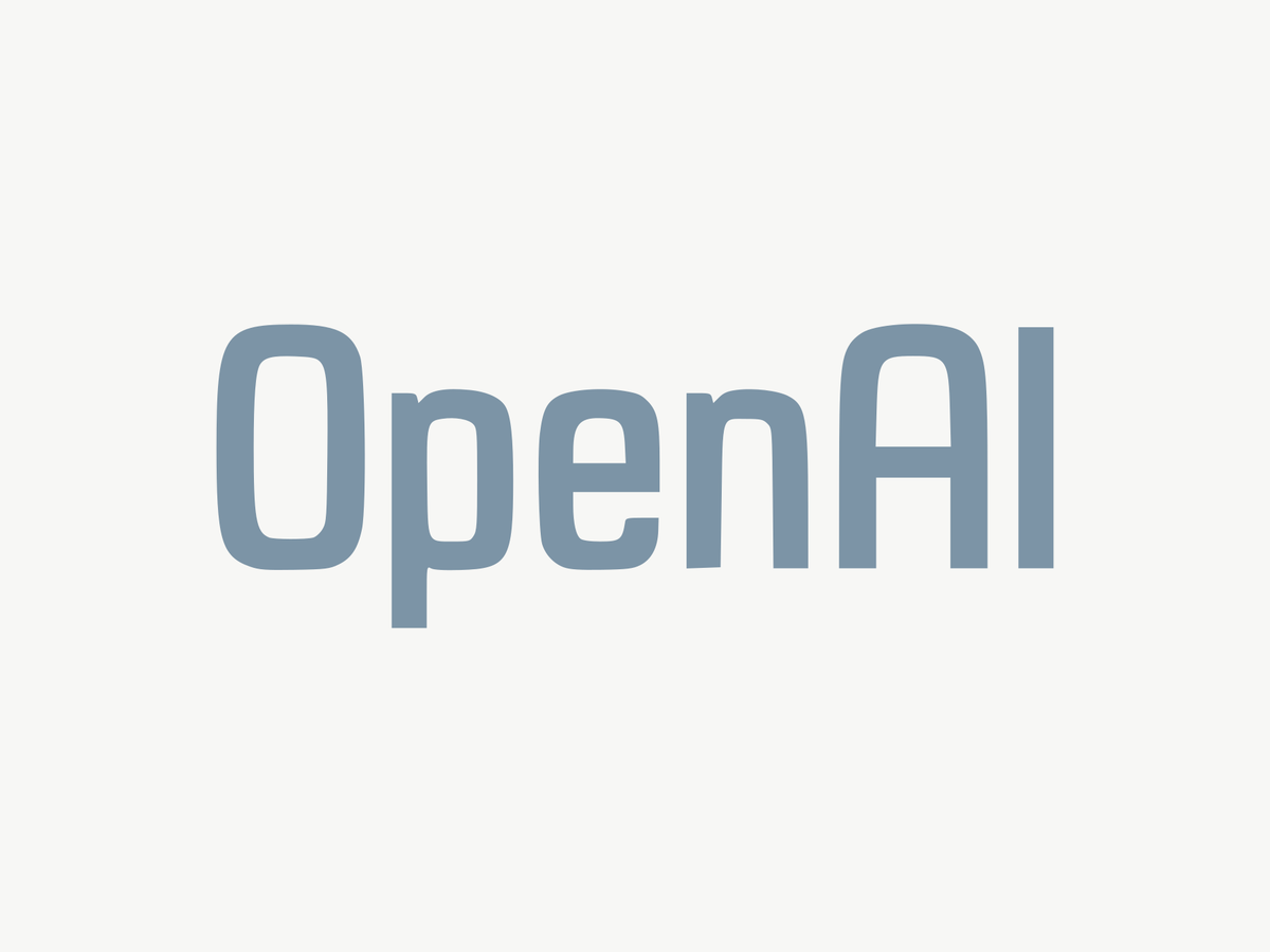 Early condensed wordmark