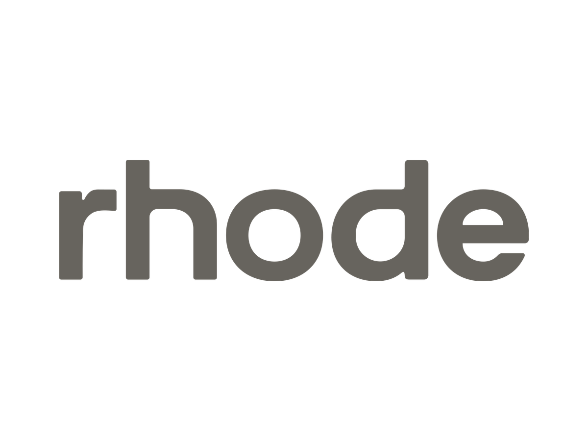 Rhode current wordmark