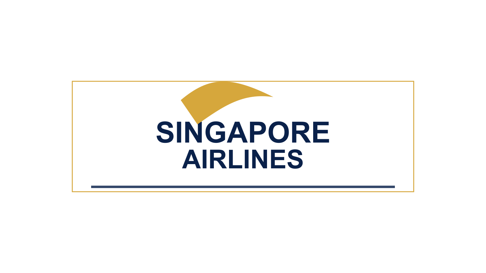 Singapore Airlines source-backed current mark on a fixed white canvas.