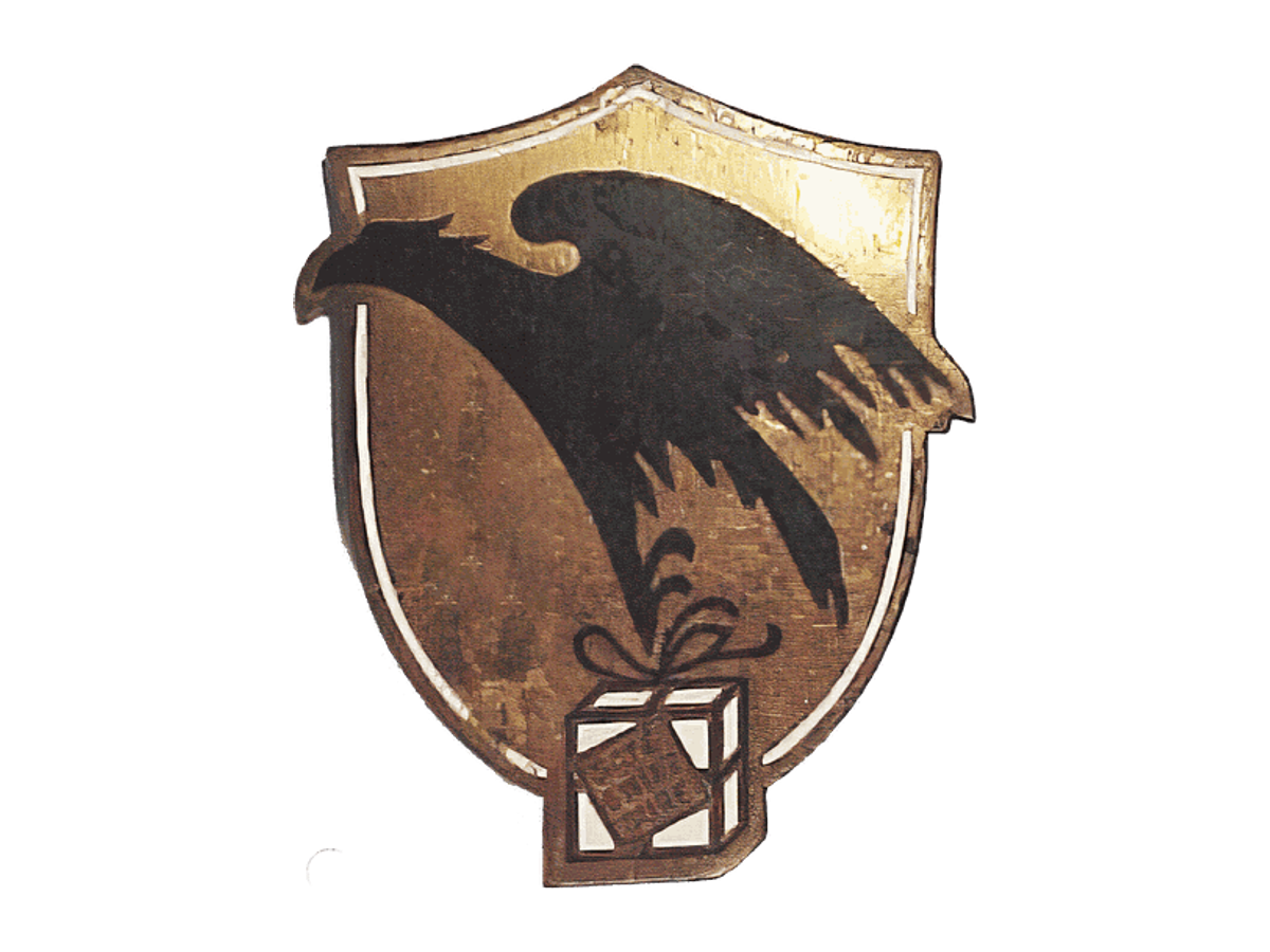 Eagle-and-shield origin