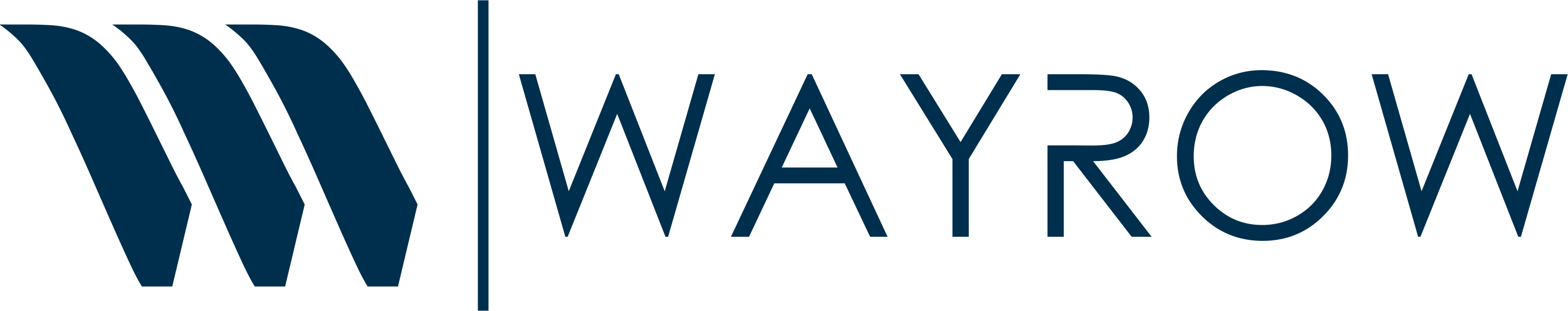 Selected Wayrow horizontal wordmark