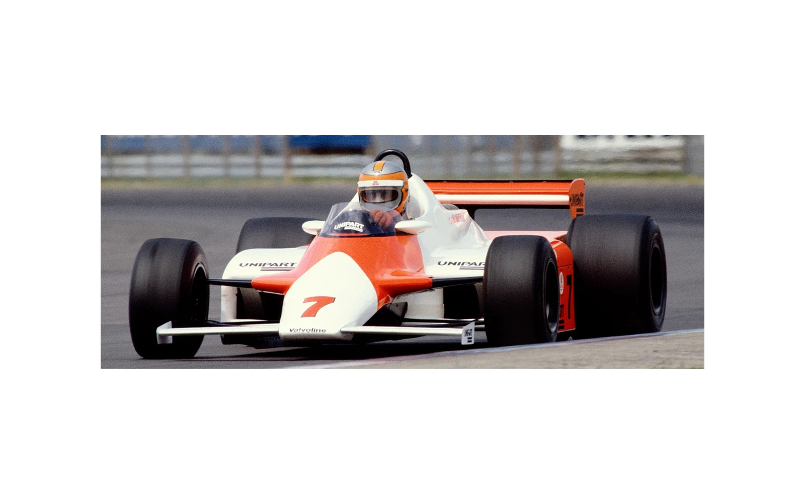 Historic McLaren racing car