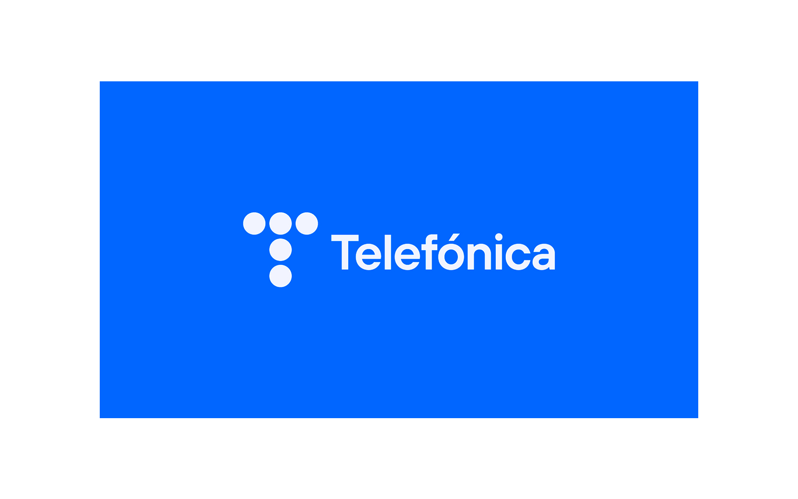 Image accompanying Telefónica, History, official site