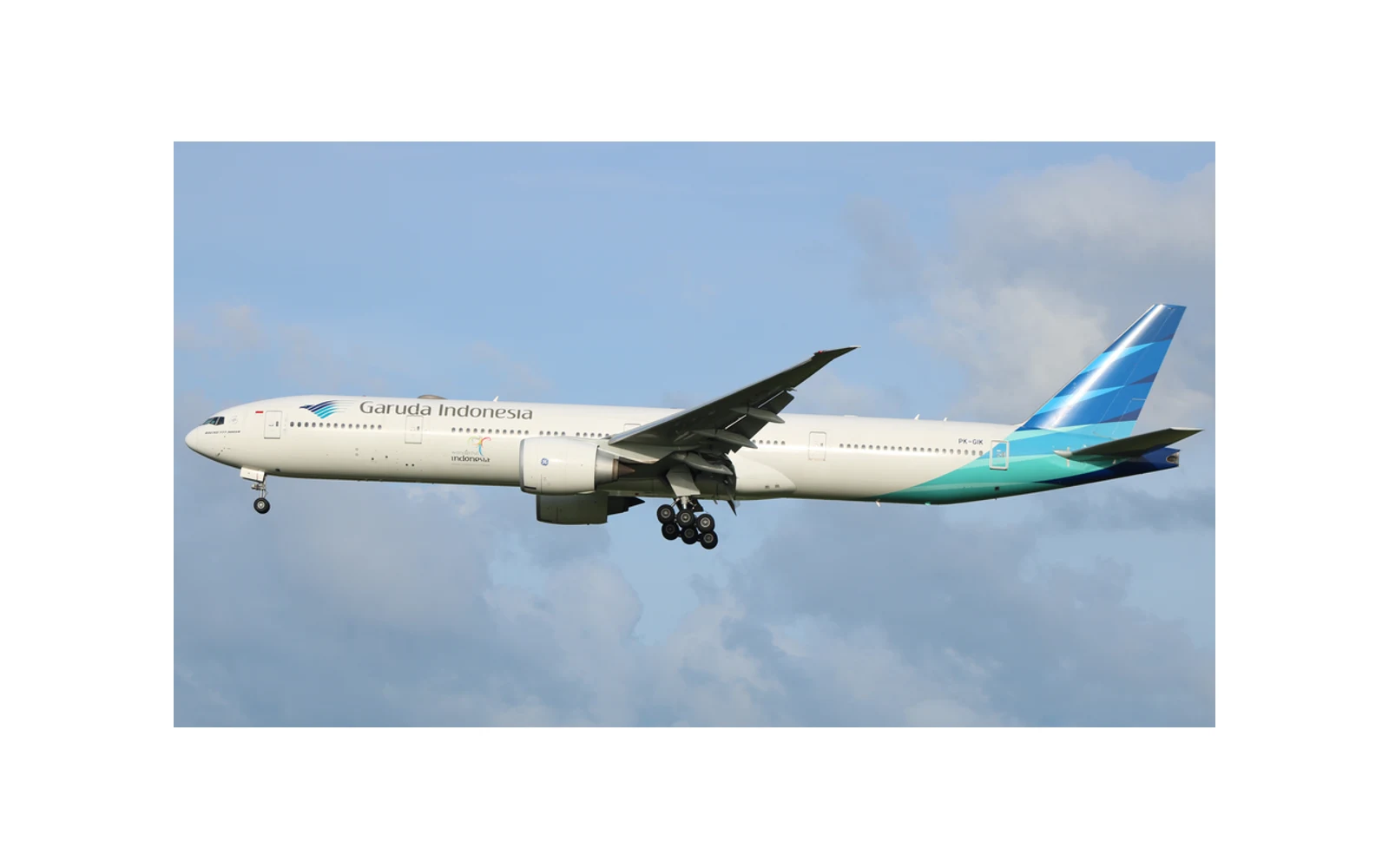 Garuda Indonesia passenger aircraft