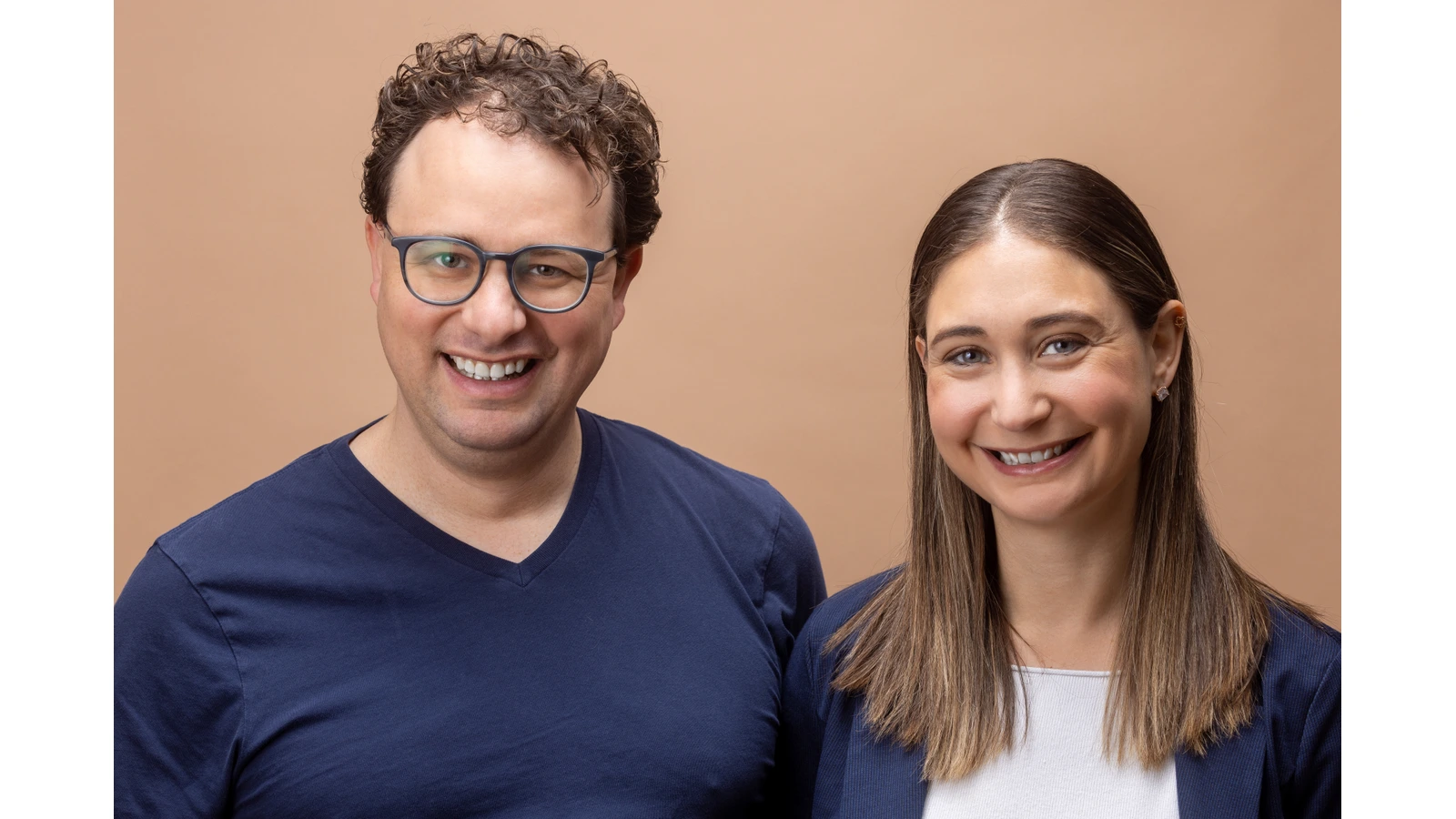 Anthropic co-founders Dario and Daniela Amodei in the official company press-kit photograph.