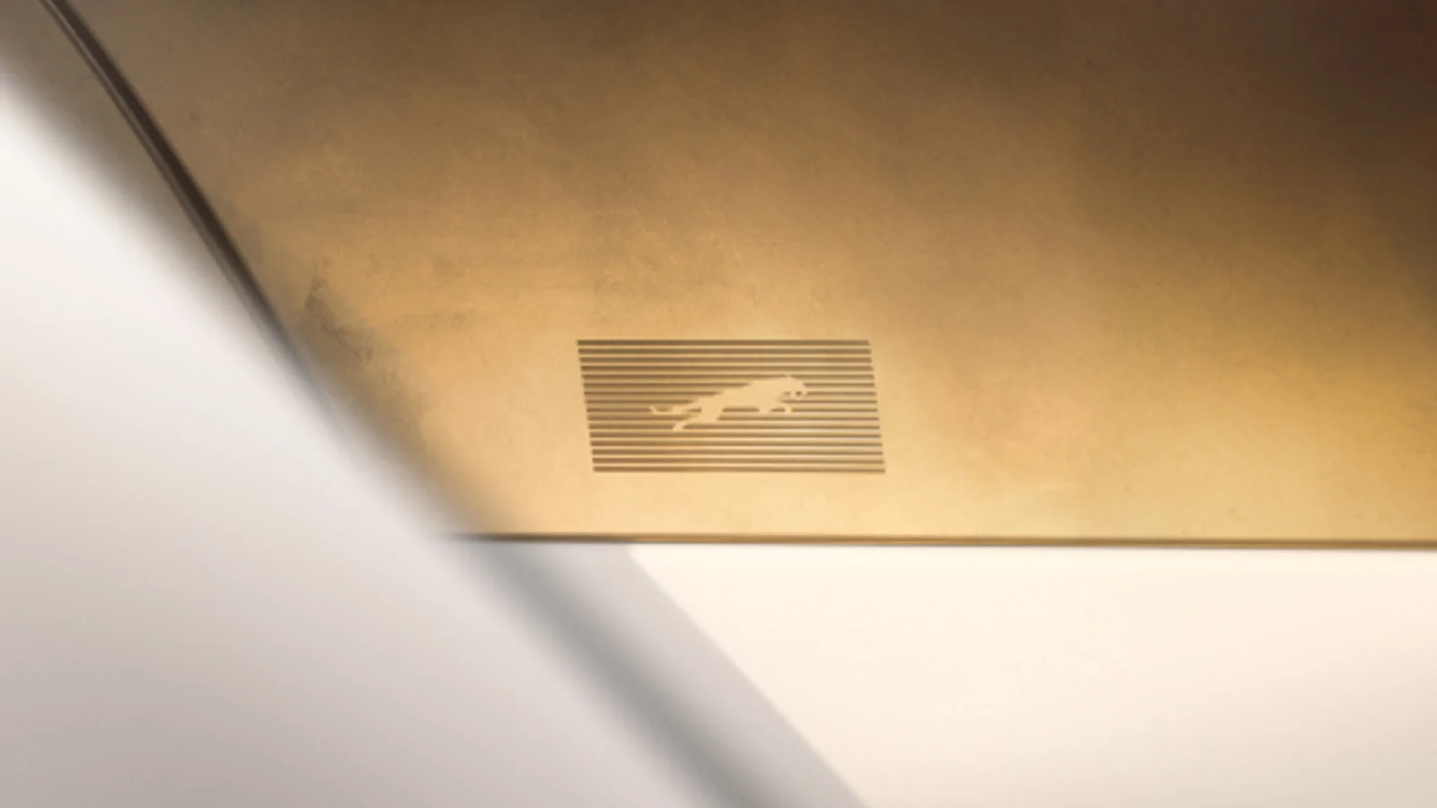 Reimagined Jaguar leaper detail on Type 00.